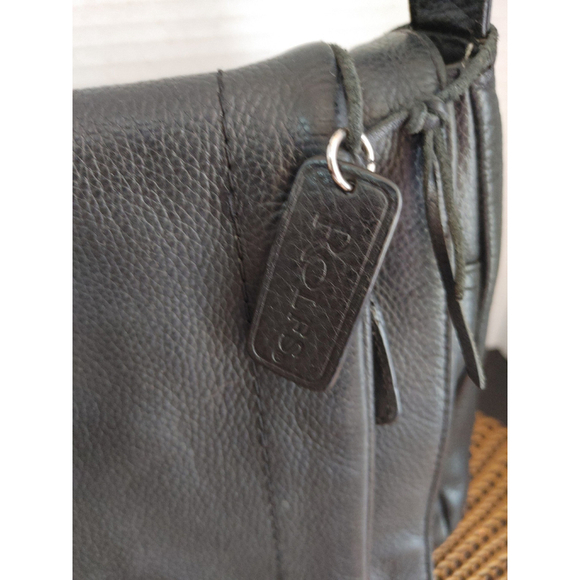 Rolfs Leather Foldover Flap Shoulder Bag - Picture 2 of 11
